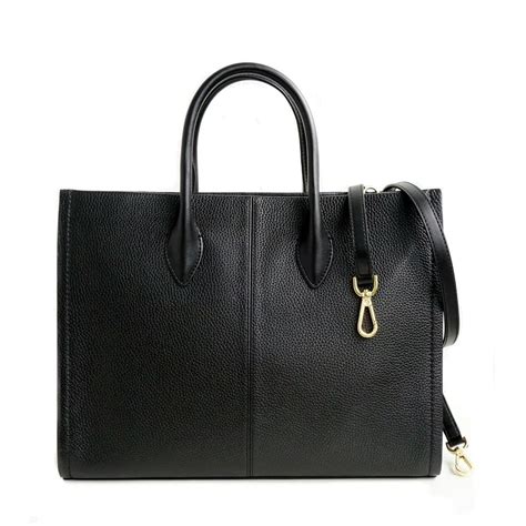 Mirella Medium Pebbled Leather Tote Bag 